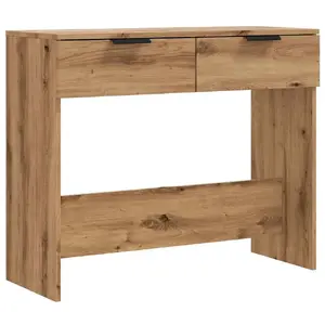 Kafijas/sonas/sānu galds VidaXL 856946, ozola virsma, 360×900×750 mm, slodze 60 kg