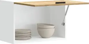 Sienas virtuves skapītis VidaXL Lucca, apdare Artisan Oak — modelis 854086