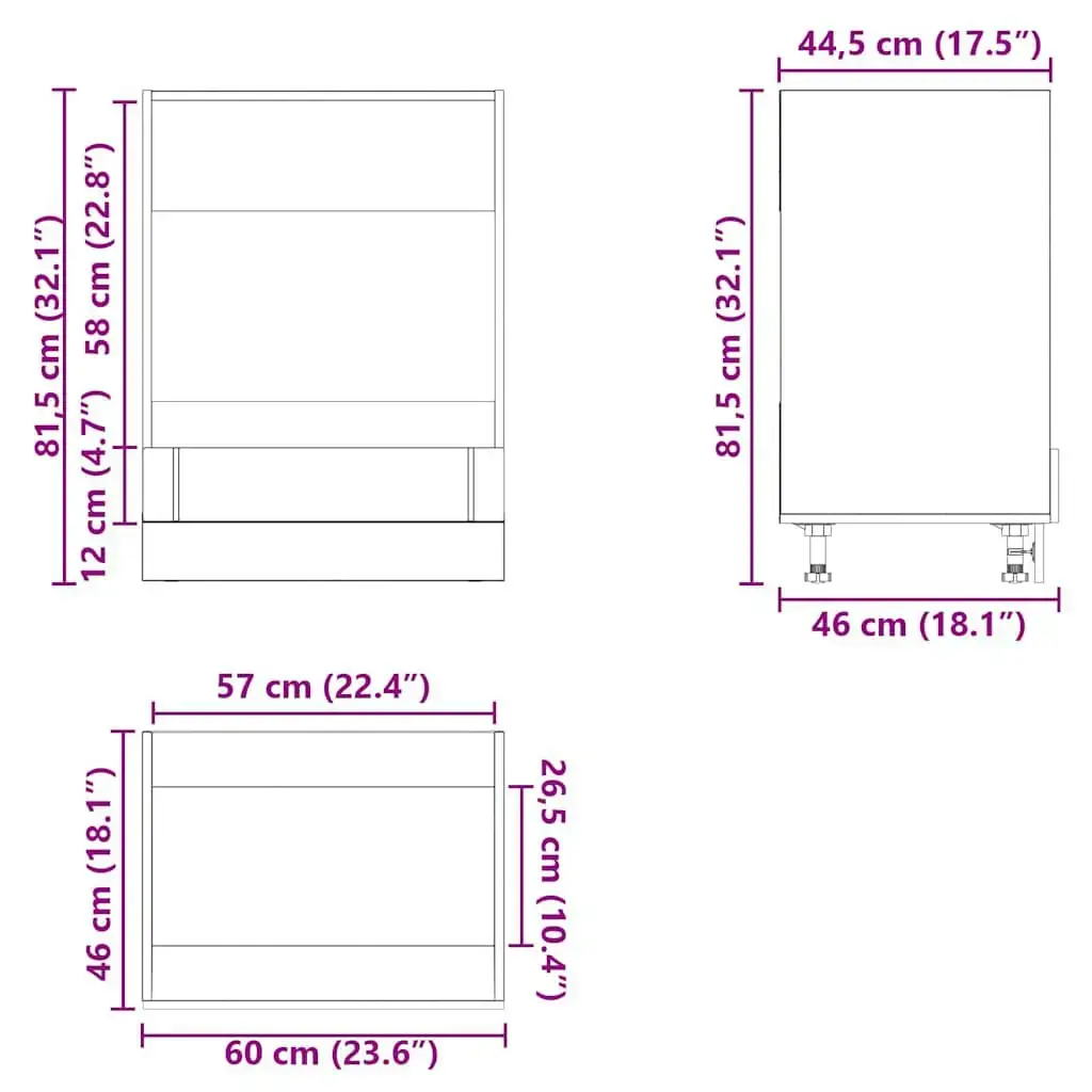 Glabāšanas skapītis VidaXL 853759 Photo 10