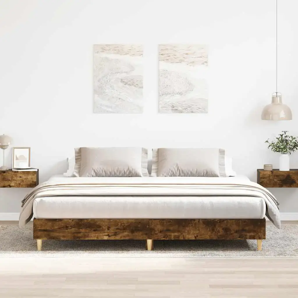 Кроватная рама VidaXL 3329025 — дуб, 183 x 2,03 м Photo 2