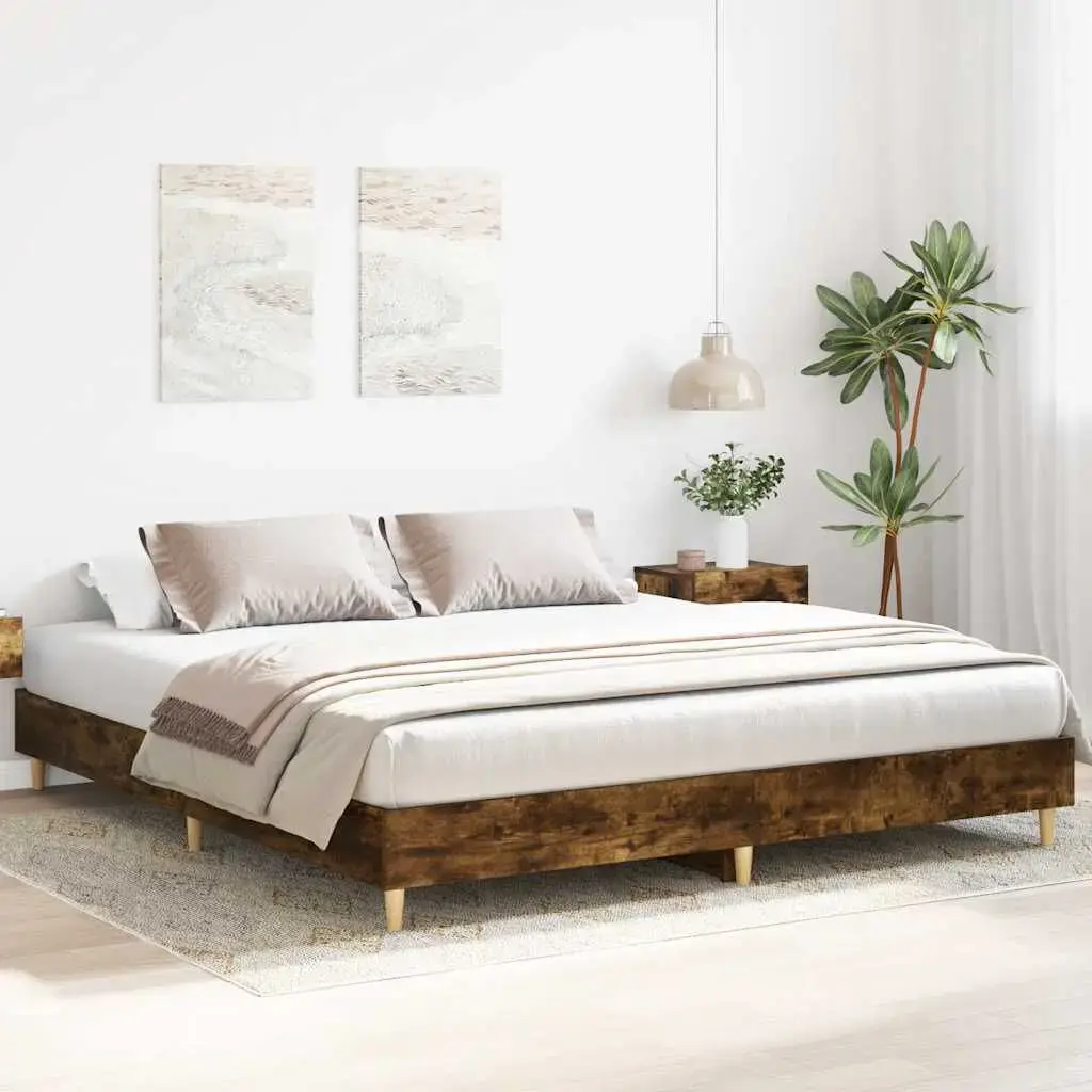 Кроватная рама VidaXL 3329025 — дуб, 183 x 2,03 м Photo 3