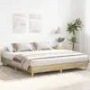 Каркас кровати VidaXL 3329023 — дуб, 183×203 см Photo 3