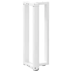 Galda detaļa VidaXL 4013005, metāla iekštelpu balsts, 250×310×400 mm, balta