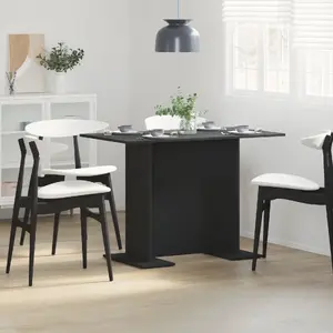 Ēdamgalda VidaXL modelis 863161 — taisnstūra, koka apdare
