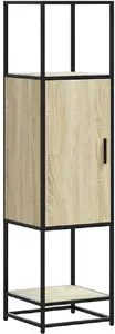 Высокий шкаф VidaXL 35,5x35x139 см дуб сонома