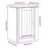 Мебель для ванной VidaXL 4016856 Photo 8