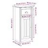 Мебель для ванной VidaXL 4016859 Photo 8