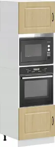 Кухонные шкафы для духовки VidaXL, набор 2 шт., цвет дуб сонома