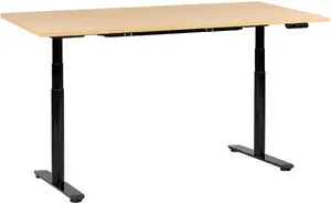 Письменный стол Beliani Destinas jasnobrązowe 180 cm x 72 cm — Beliani Destinas 180×72 см