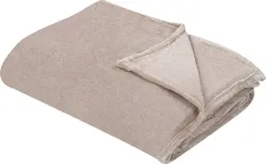 Плед Beliani BAYBURT 150 x 200 см, бежевый