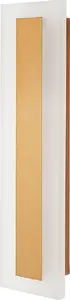Wall light Beliani ROSALIE LED outdoor 30 cm gold