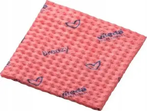 Microfiber cleaning cloths VILEDA Åcierka NewBreazy set 25 pcs 35x35 cm red