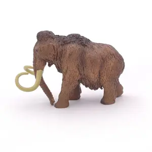 Figure Papo Mammoth action figure, brand Papo, model Papo Mammoth, PVC, brown, recommended age 3+