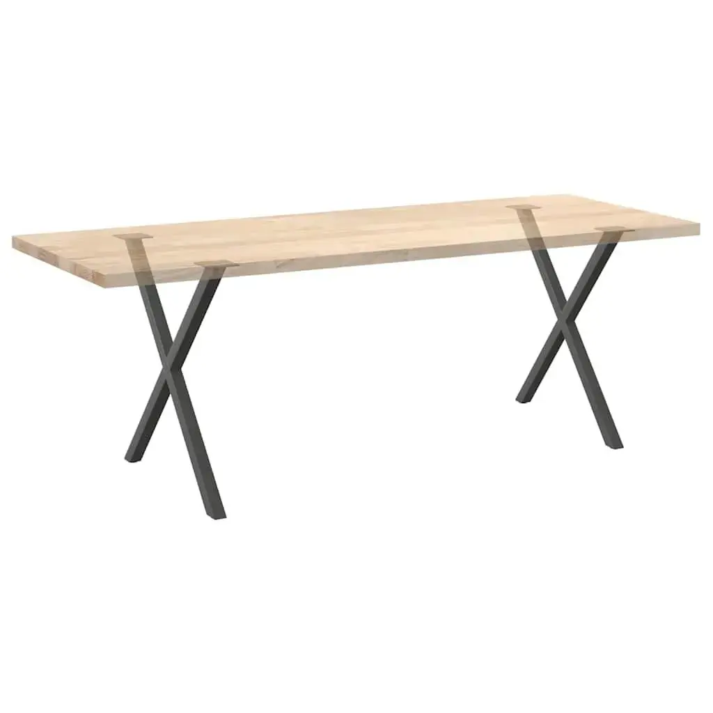 Galda daļa VidaXL 4012922 metāls antracīts Photo 8