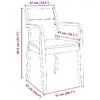 VidaXL 4102513 стул для столовой (2 шт.) Photo 10