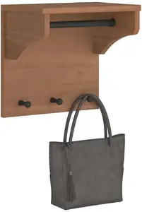 Настенная вешалка VidaXL SANDNES 43x30x42 см Массив сосны