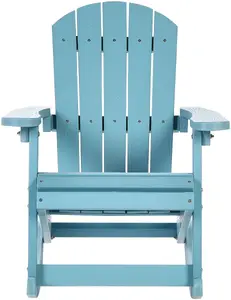 Уличное детское кресло-качалка Beliani ADIRONDACK — голубое