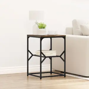 Тумбочка VidaXL модель 868239, дымчатый дуб, дерево, 41 x 40 x 60 см