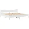 Каркас кровати VidaXL 3306292 белый 206x225 см Photo 5