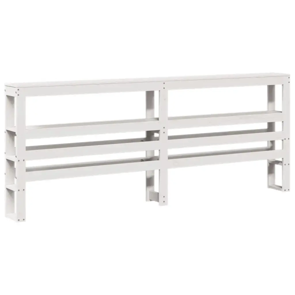 Каркас кровати VidaXL 3306292 белый 206x225 см Photo 6