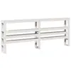 Каркас кровати VidaXL 3306292 белый 206x225 см Photo 6