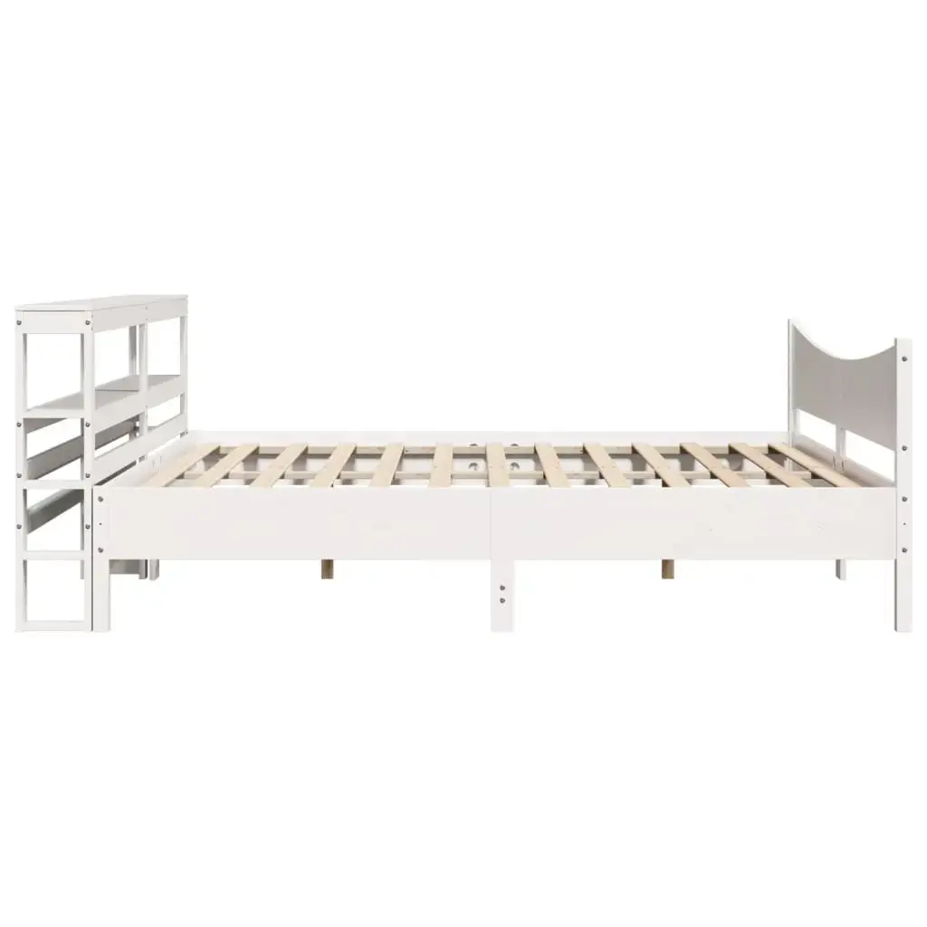 Каркас кровати VidaXL 3306292 белый 206x225 см Photo 7