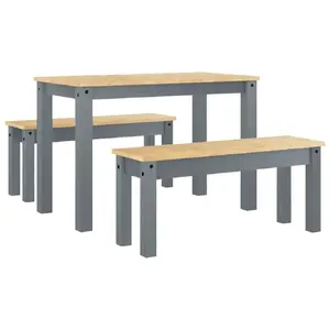 Virtuves un ēdamistabas mēbeļu komplekts VidaXL 3345165 — 3 gab.