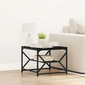 Журнальный стол VidaXL модель 868225 с нижней полкой, 51 x 50 x 40 см