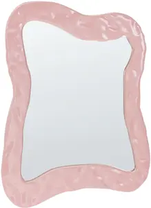 Wall mirror Beliani PENCRAN 60x80 cm Pink