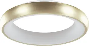 Ceiling lamp Beliani ATARAN LED metal gold
