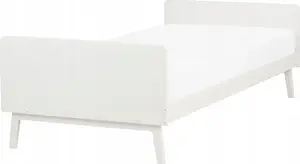 Деревянная кровать Beliani BONNAC 90 x 200 см, белая