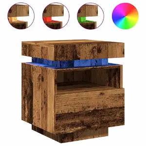 Прикроватная тумба VidaXL 857658 Wood, дерево, 400×390×485 мм