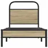 Каркас кровати VidaXL 4100347 дуб 85x207 см Photo 5