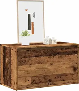 Sols VidaXL modelis 856752, priekšnama sols 80x40x45 cm, atjaunota līmēta koksne