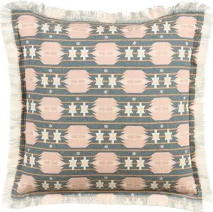 Decorative Cushion Beliani DIANTHUS 60 x 60 cm multicolour geometric pattern