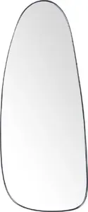 Wall mirror Beliani CERGY 39 x 95 cm black metal frame