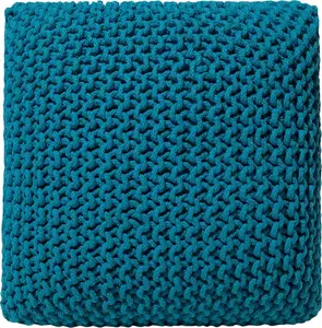 Пуф Beliani CONRAD 50 x 31 см синий — напольный пуф, 50×31 см