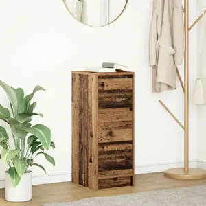 Комод VidaXL Stare drewno 29,5x34x76 см клееное дерево