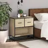 VidaXL 848695 nightstand/bedside table 848695 Photo 3