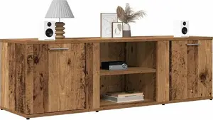 Тумба под ТВ VidaXL 855974 из старой древесины, 120 x 34 x 37 см