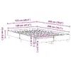 VidaXL 861059 bed frame 861059 Photo 9