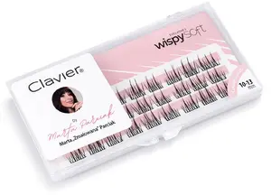 Skropstu pieaudzēšanas Clavier Wispy Soft by Marta Zmalowana Parciak — dabisks wispy efekts, viegla apjoma, 10–13 mm