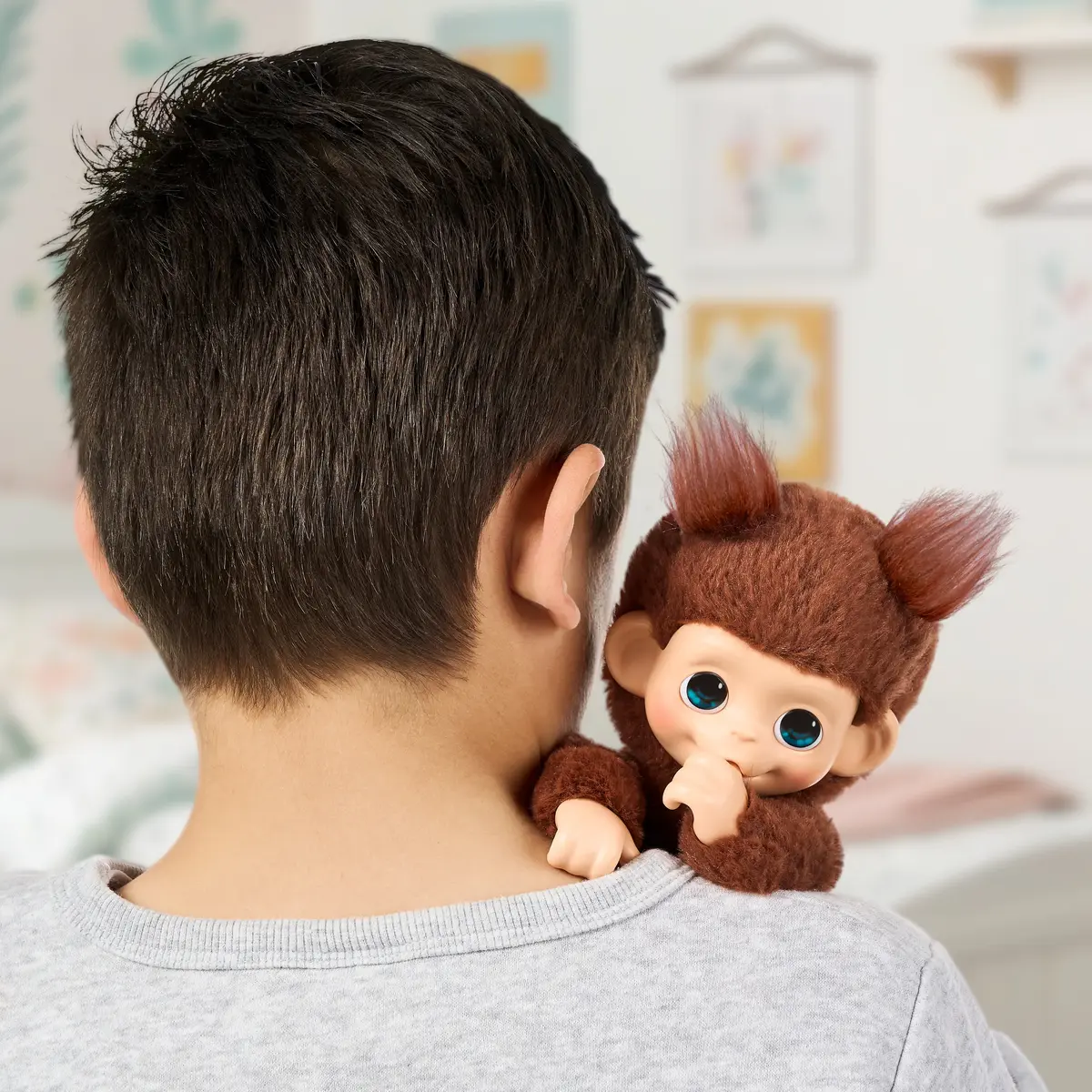 Moose Toys Little Live Pets My Baby Monkey 'Chikki Cherry' MS26765 Photo 8