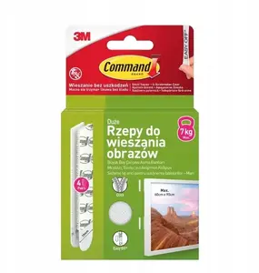 Command lentes Staples lielas baltas 8 gab. (17206) — priekškarināšanai