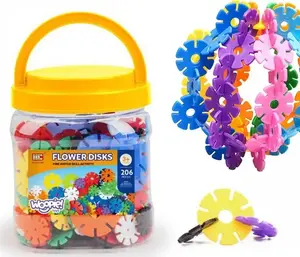 Конструктор Woopie «Вафли Ежики» в тубе, 206 деталей – Woopie