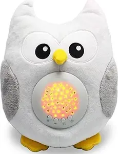 Mīkstā mantiņa-mierinātājs un projektors 2‑1 Woopie Sówka 10 lullabies (WOOPIE 42592)
