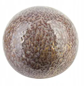 Decorative sphere DKD Home Decor SAGGIO LEMON, 12×12×11 cm, ornamental home accessory