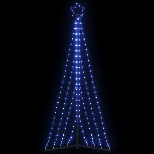 Гирлянда светодиодная VidaXL 339 синих LED, длина 187 см