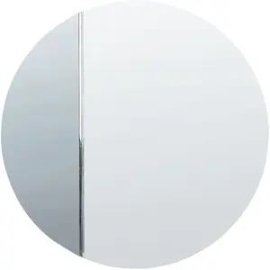 Sienas spogulis Beliani CHARRON 80 cm, zils rāmis