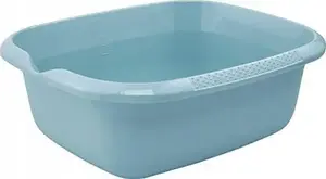 Plastic Rectangular Bowl Lumarko Keeeper Bjórk 9 L 38×32 cm Nordic Blue